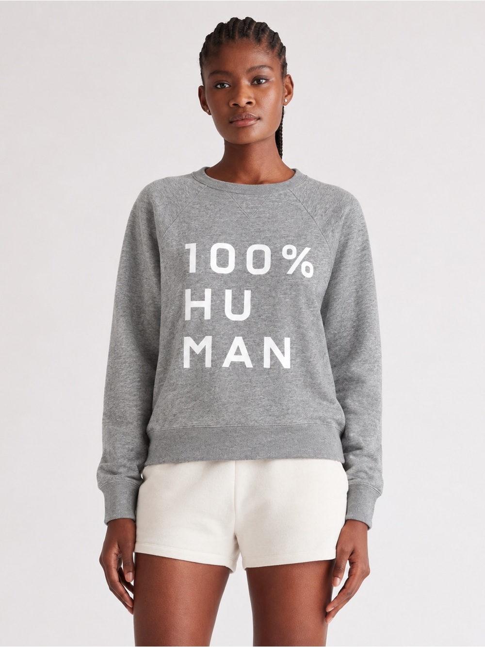 Everlane 100% Human Cotton French Terry Pullover Crewneck Sweatshirt Unisex *T